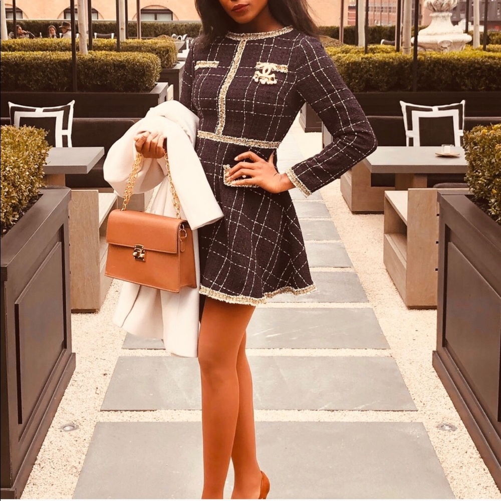 Tweed Dress